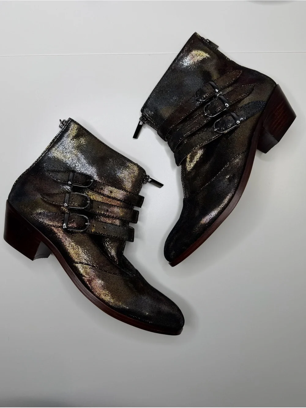 Modern Vice‎ Jasper Metallic Boots 8